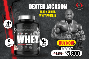 Dexter Jackson Black series Whey Protein